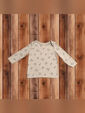 🔥5/$25🔥Disney Baby Stitch Long Sleeve Shirt Grey 24M Lilo & Stitch 🌟
